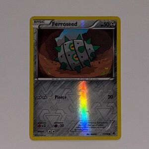 POKEMON CARD: HOLO Ferroseed #71/98 (Pokemon Emerging Powers)